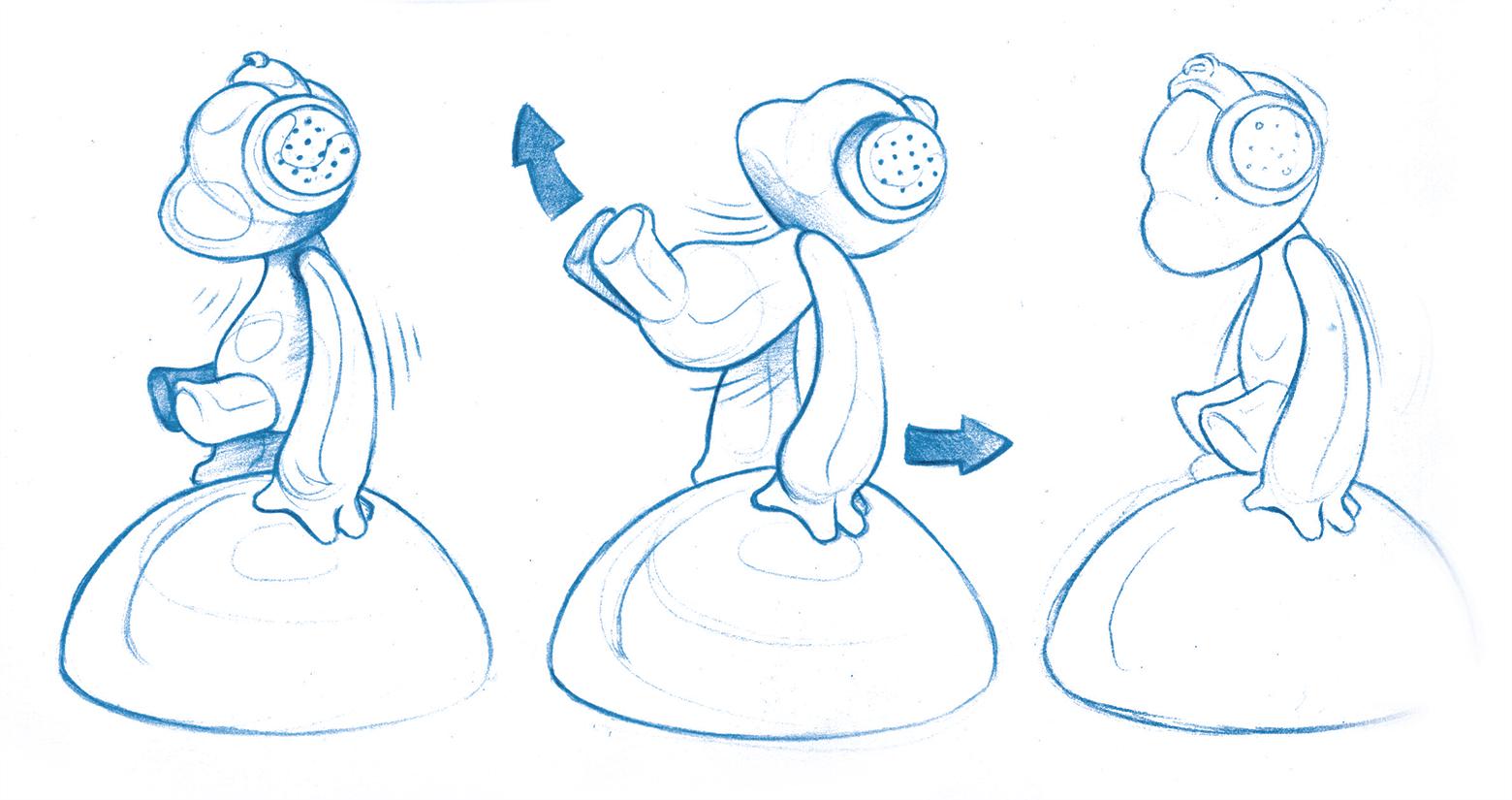 Croquis Monk-i